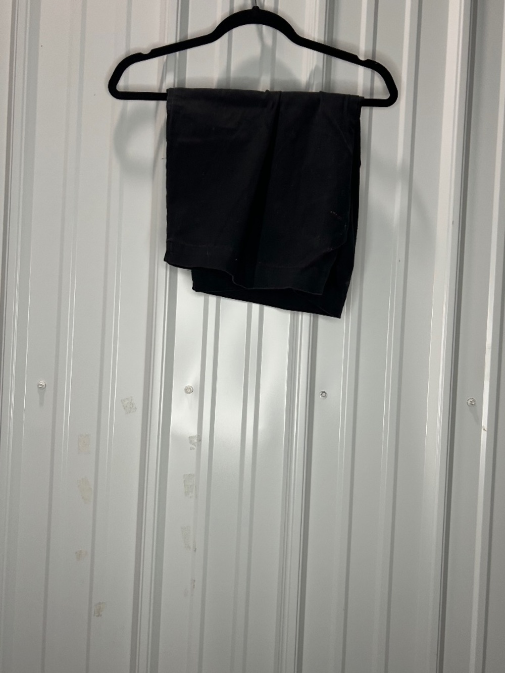 Black cargo shorts